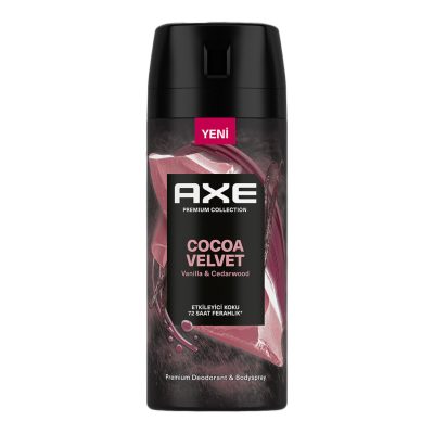 Axe Cocoa Velvet Erkek Sprey Deodorant 150 Ml