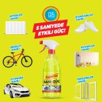 Asperox Sarı Güç Sprey 1 L