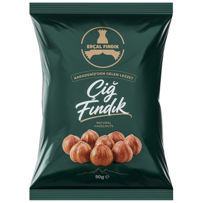 Erçal Çiğ İç Fındık 50 G