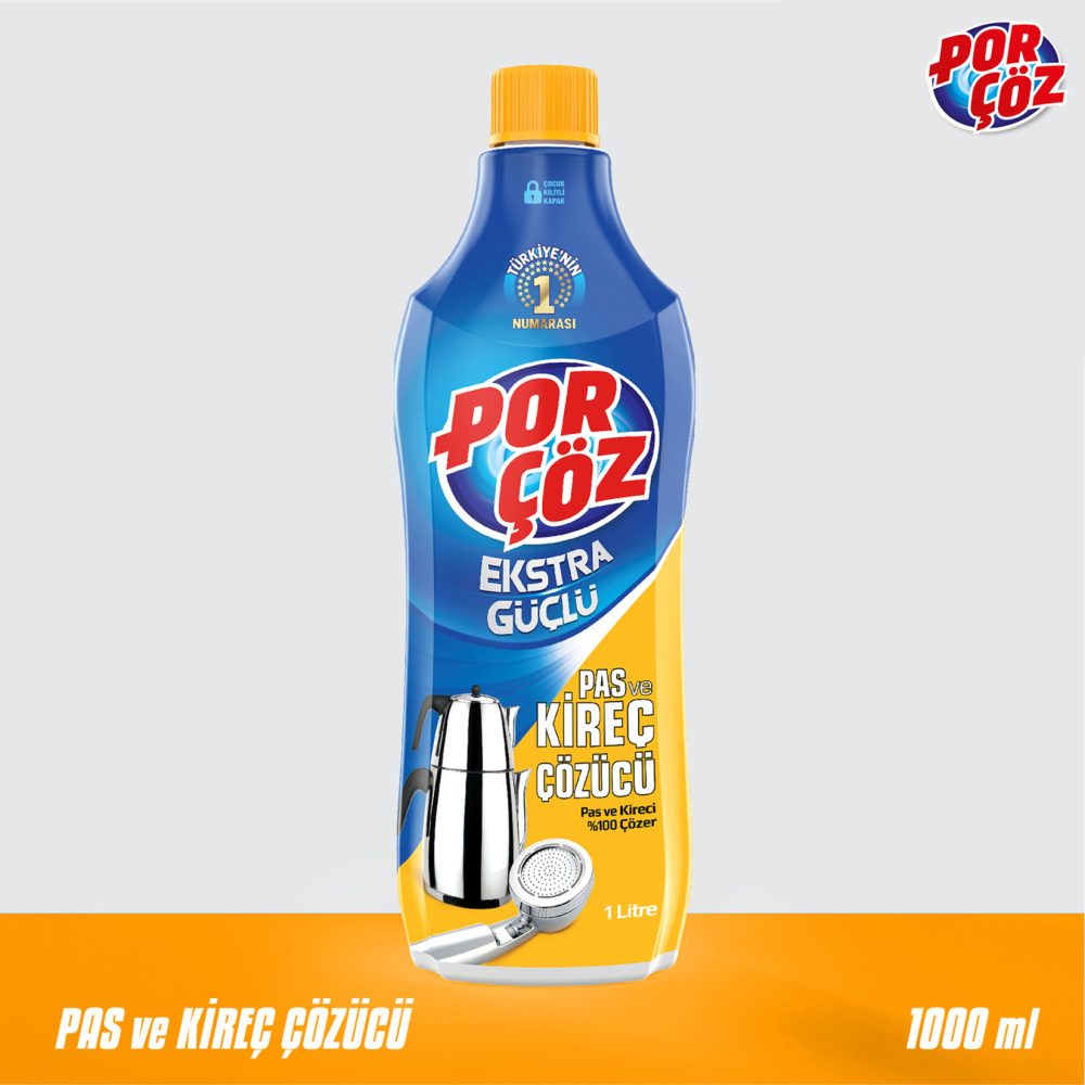 Porçöz Pas ve Kireç Çözücü 1 L