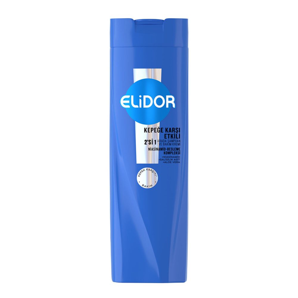 Elidor Şampuan ve Saç Bakım Kremi Kepeğe Karşı Etkili 400 Ml