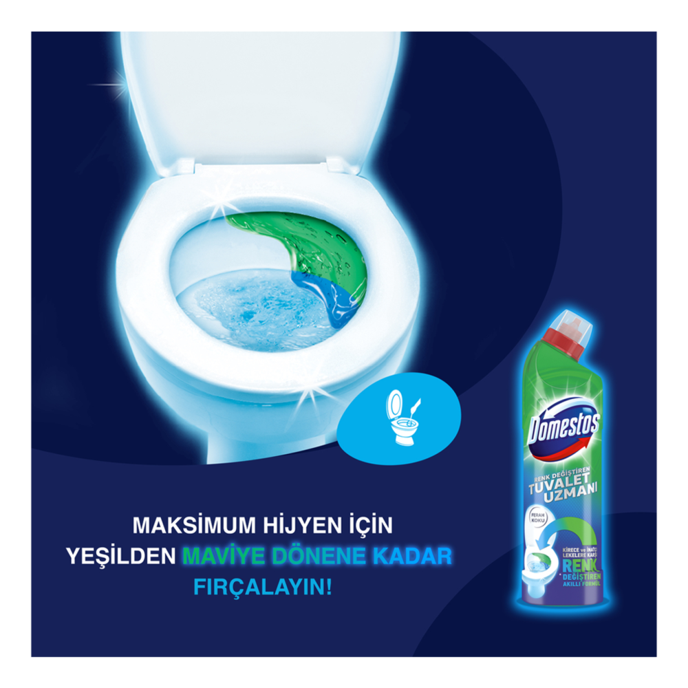 Domestos Tuvalet Temizleyici Çamaşır Suyu 750 ML