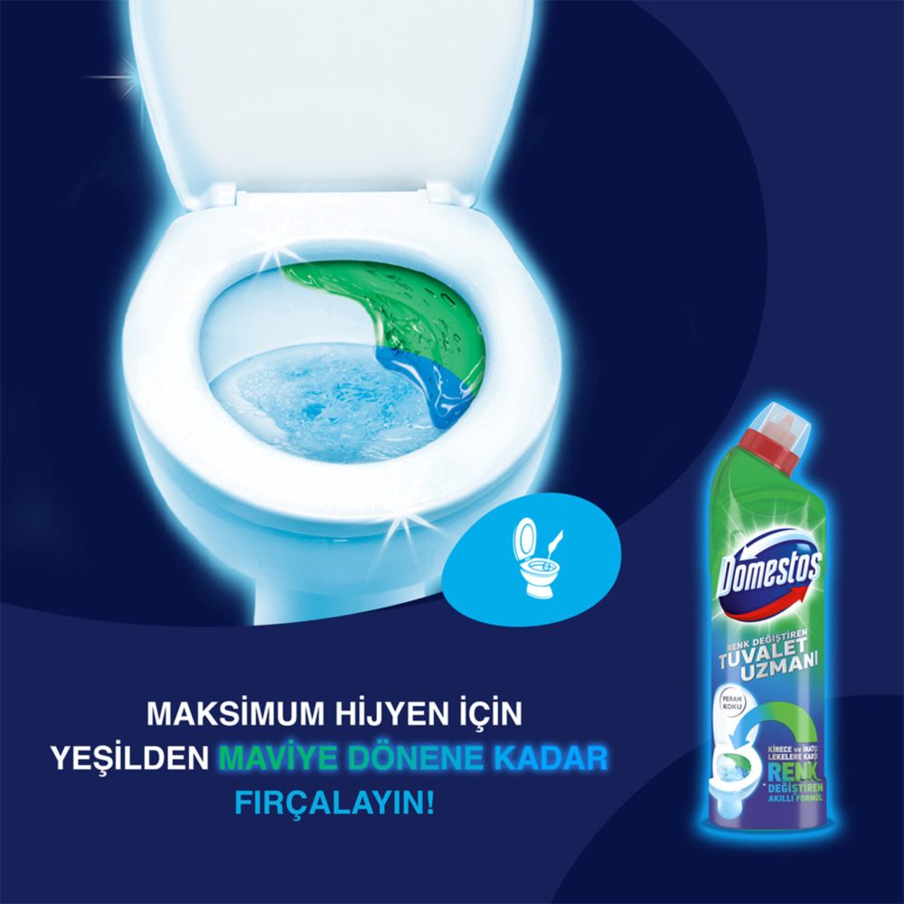 Domestos Sıvı Tuvalet Temizleyici 2 X 750 Ml