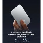 Xiaomi Ultrathin Magnetic Powerbank 5000 Mah 15 W Siyah