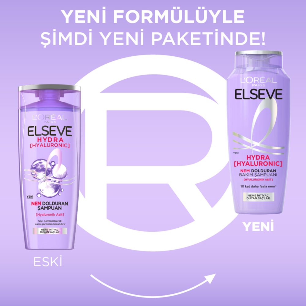 Elseve Hydra Nem Dolduran Bakım Şampuan 300 Ml