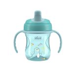Chicco Yarı Yumuşak Uçlu Bardak +6 Ay Mavi 200 Ml