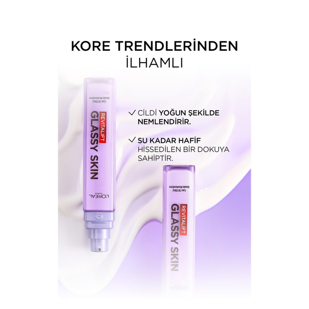 L'Oréal Paris Revitalift Filler Glassy Skin Nemlendirici 50 Ml