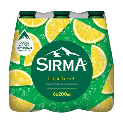 Sırma C+ Limon Aromalı 6 x 200 Ml