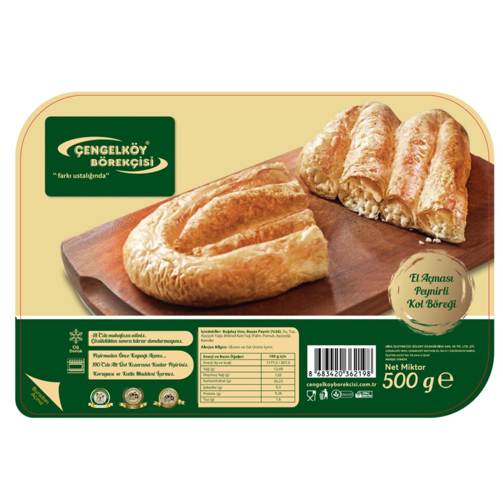 Çengelköy Börekçisi Peynirli Kol Böreği 500 G