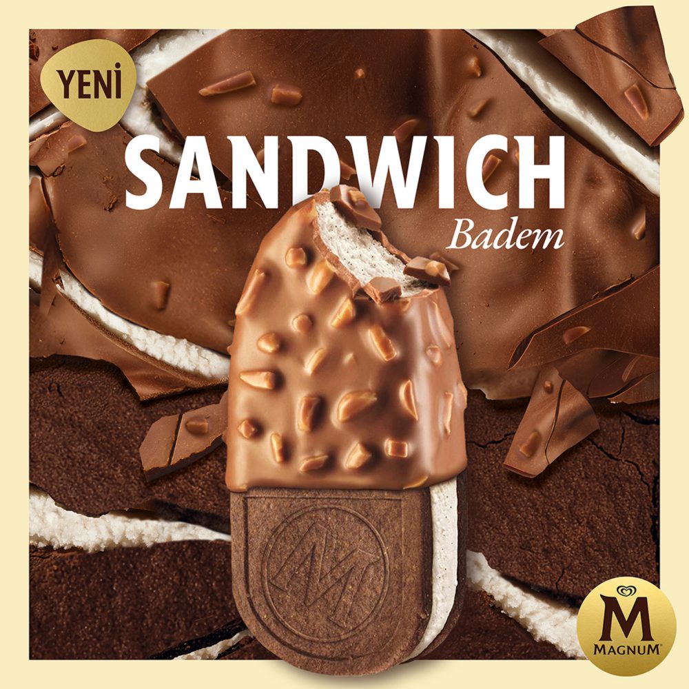 Magnum Sandwich Badem 140 Ml