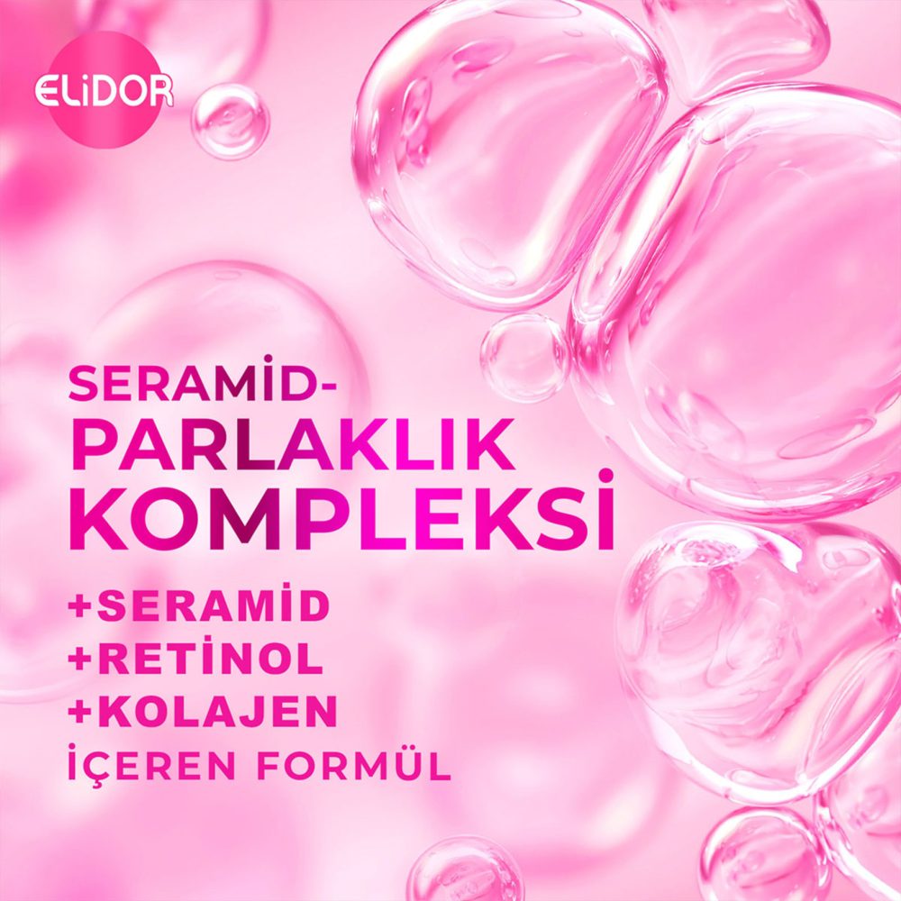 Elidor Saç Bakım Şampuanı Güçlü ve Parlak 400 Ml