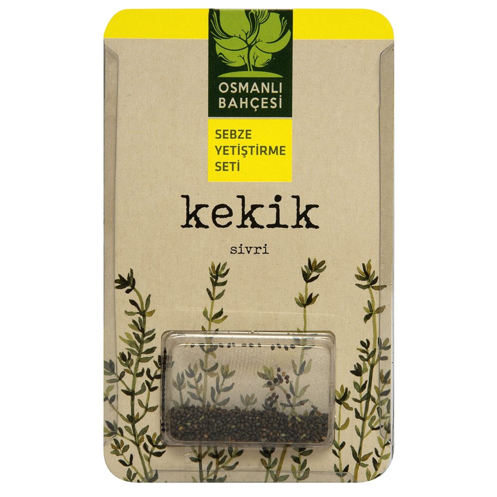 Osmanlı Bahçesi Kekik Yetiştirme Seti