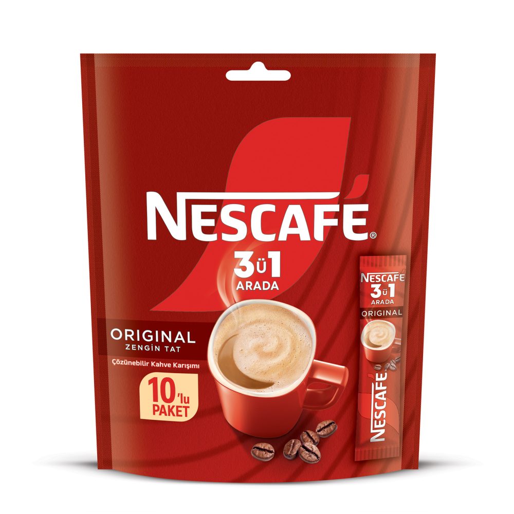 Nescafé 3ü1 Arada Paket 10 x 17.5 G