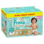 Prima Bebek Bezi Premium Care 4 Beden Maxi Ultra Fırsat Paketi 9-14 kg 84 Adet