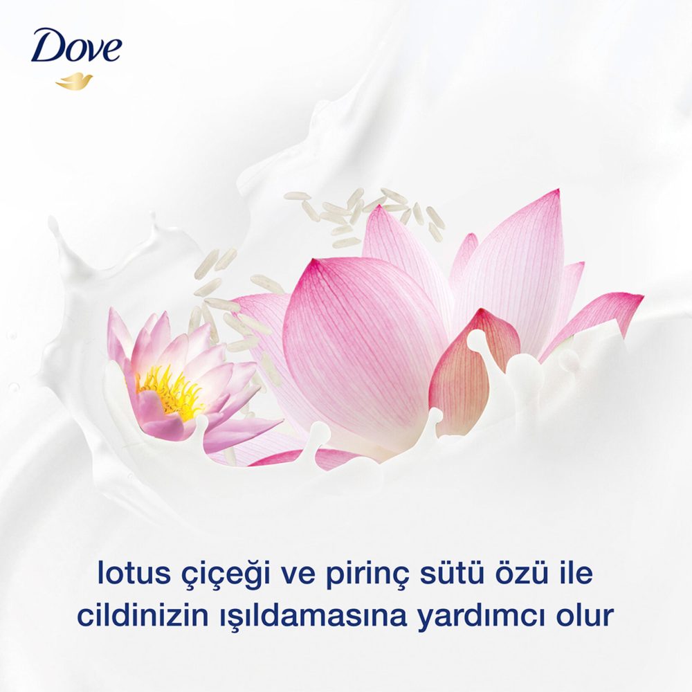 Dove Nemlendirici Sıvı Sabun Lotus Çiçeği ve Pirinç Özü 450 Ml