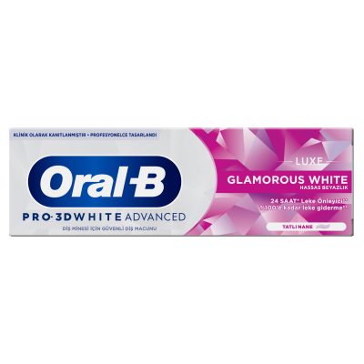 Oral-B Pro 3D White Advanced Luxe Glamorous White Diş Macunu 75 Ml