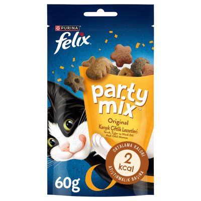 Felix Party Mix Karışık Çiftlik Kedi Ödül Maması 60 G