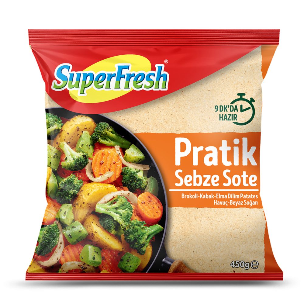 Superfresh Pratik Sebze Sote Mix 450 G