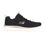 Skechers 12615-BKGD Graceful Kadın Ayakkabı Siyah 37
