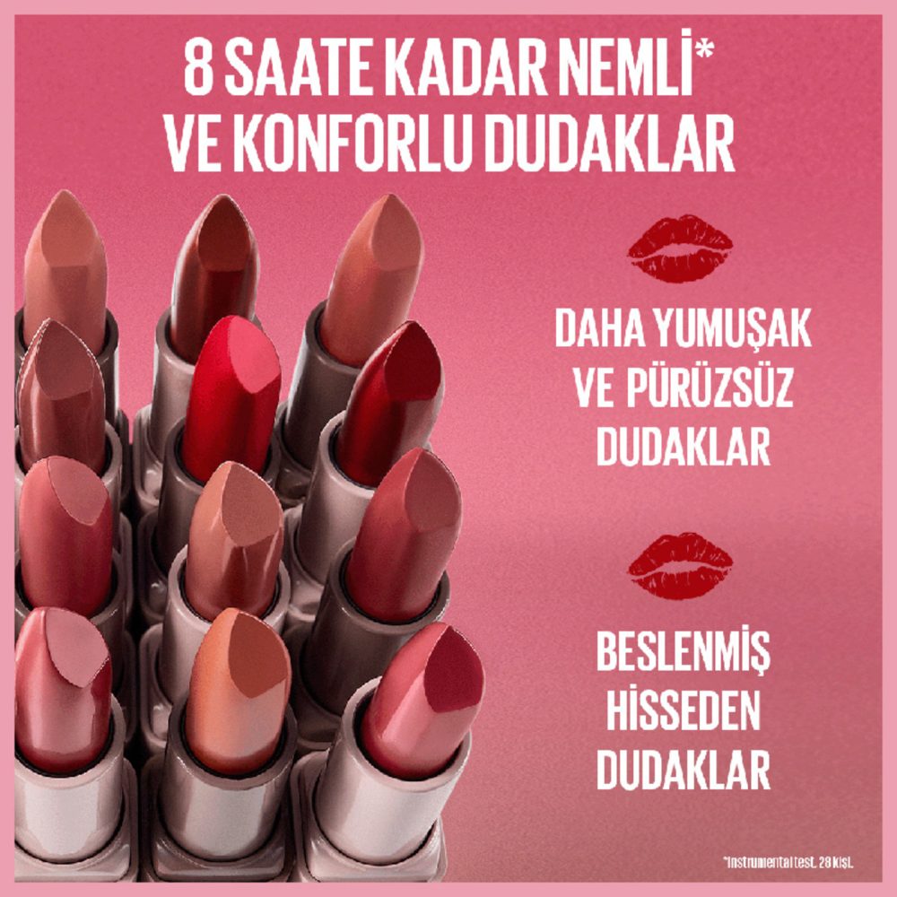 Maybelline Ruj Lifter Serum Satın 106 Maybe Soft