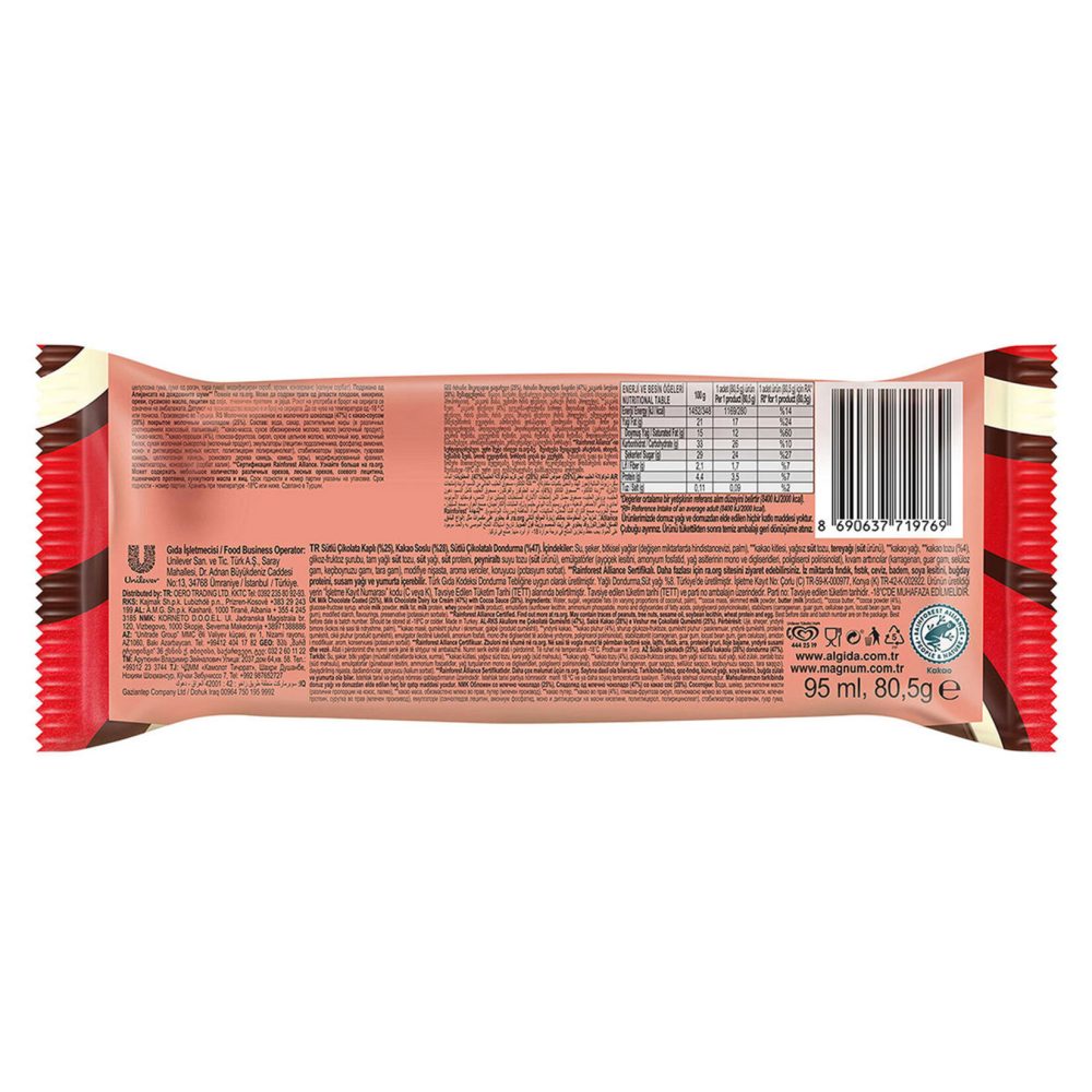 Magnum Double Çikolata 95 Ml