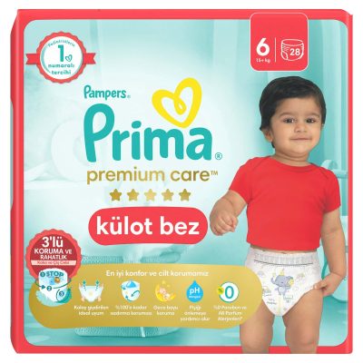 Prima Premium Care Külot Bez 6 Beden 13-19 Kg 28 Adet