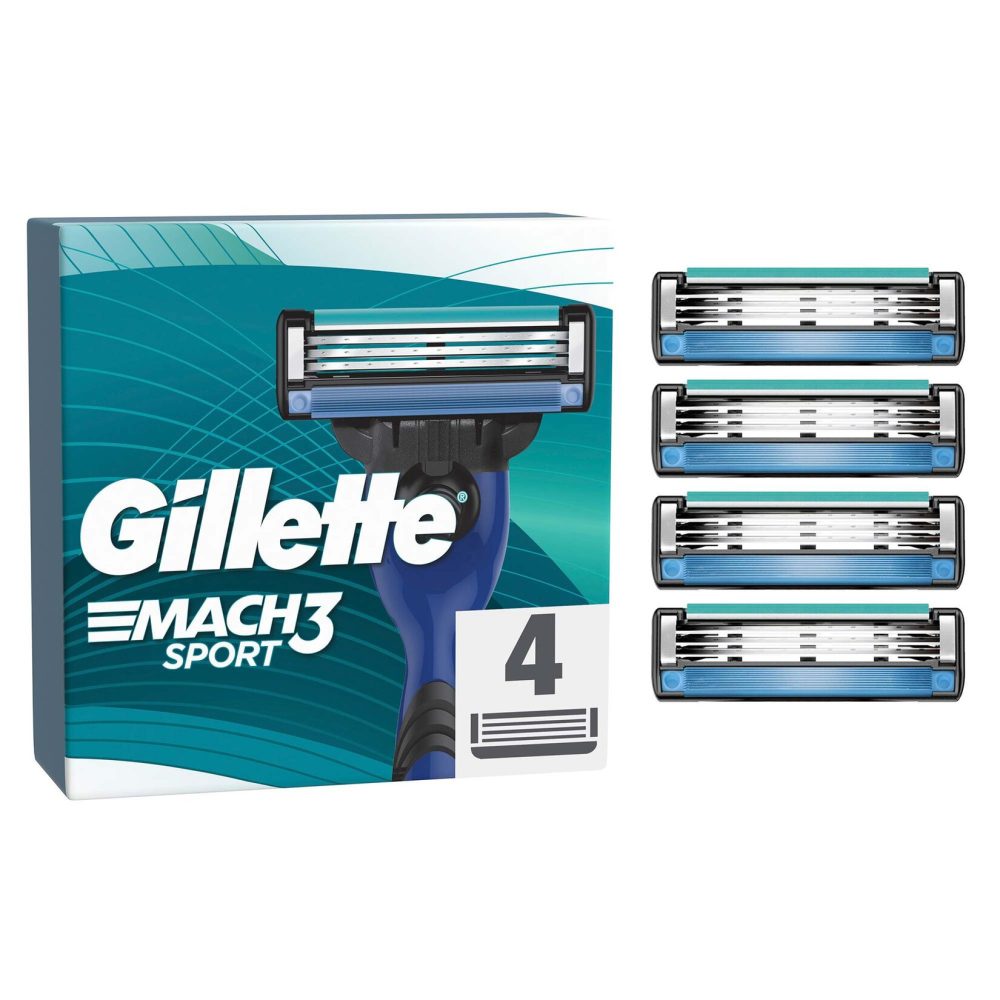 Gillette Mach3 Sport Yedek Tıraş Bıçağı 4 Adet