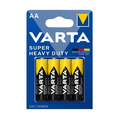 Varta Super Heavy Duty AA Kalem Pil 4'lü Paket (Çinko)