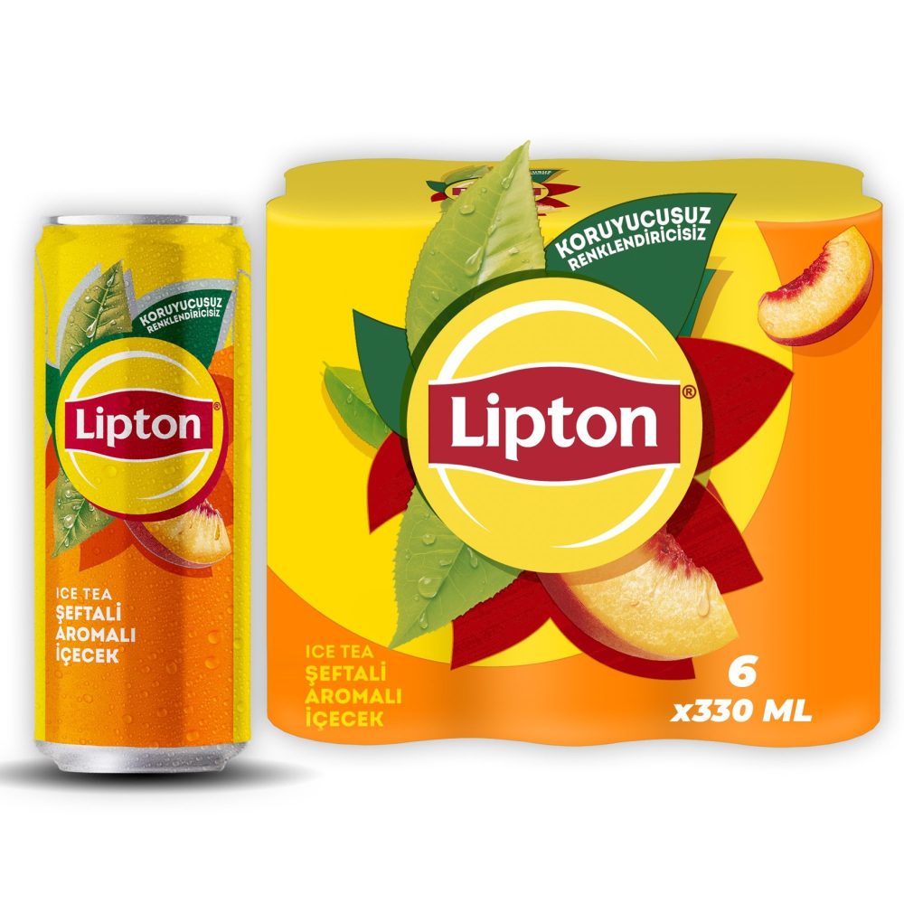 Lipton Ice Tea Şeftali 6 x 330 Ml