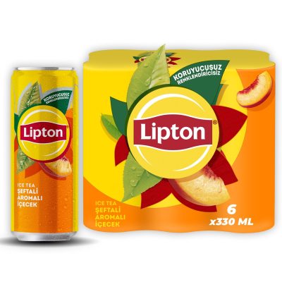 Lipton Ice Tea Şeftali 6 x 330 Ml