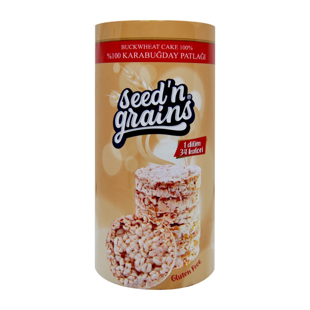 Seedn Grains Karabuğday Patlağı 125 G