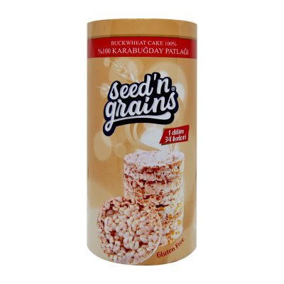 Seedn Grains Karabuğday Patlağı 125 G