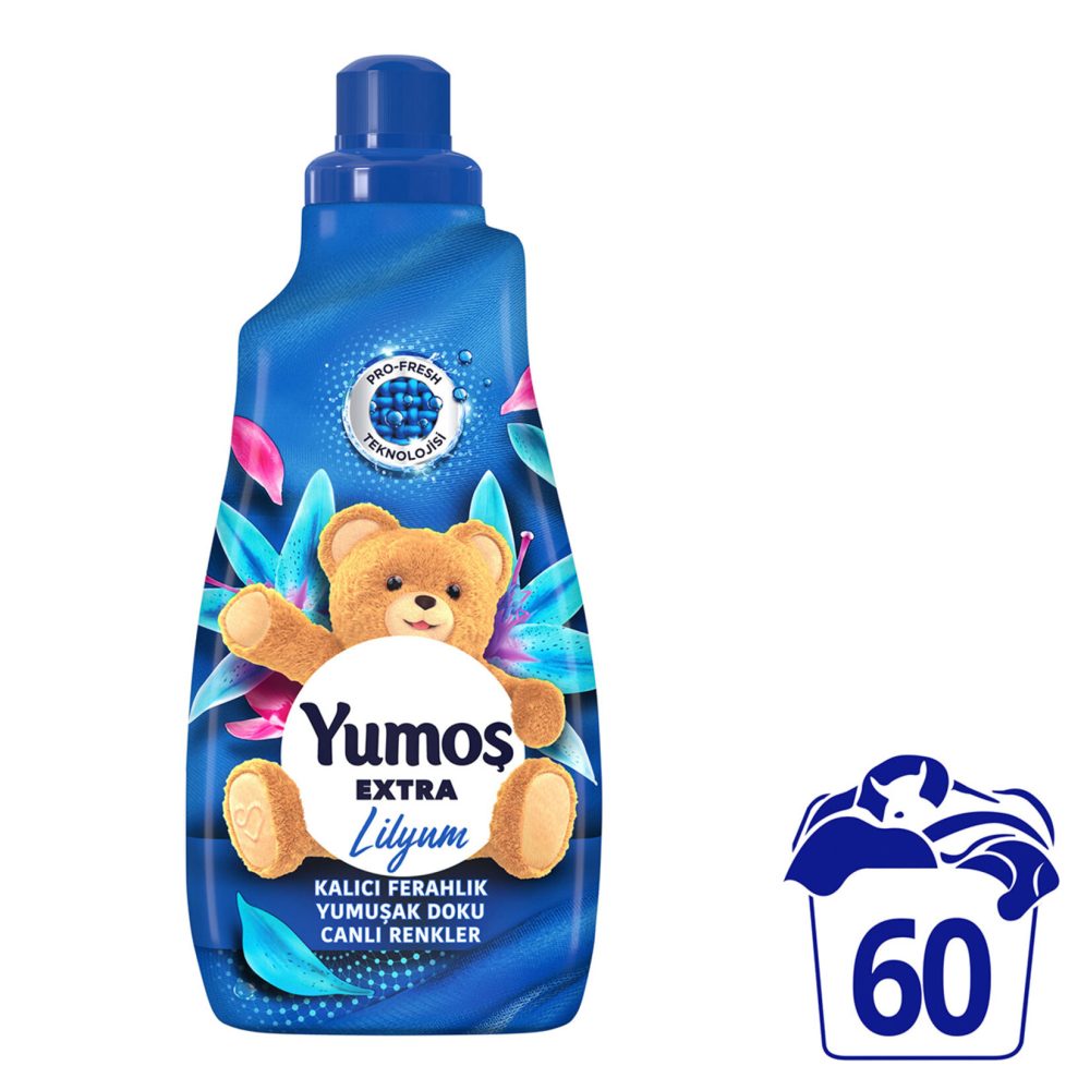 Yumoş Extra Konsantre Çamaşır Yumuşatıcısı Lilyum 1440 ML 60 Yıkama