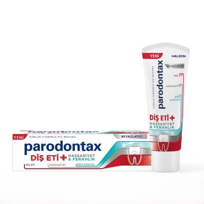 Parodontax Diş Eti + Hassasiyet & Ferahlık Beyazlatıcı Diş Macunu 75 ml