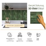Stickez 3D Yapışkanlı Duvar Karosu 30.5x30.5 Cm 4'lü Paket