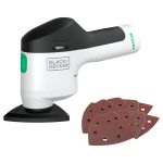 Black + Decker REVDS12A10-QW 12V Şarjlı Zımpara Makinesi