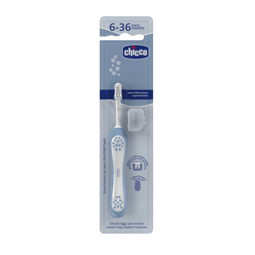 Chicco Diş Fırçası 6-36 Ay Mavi