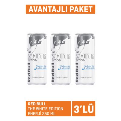 Red Bull The White Edition Enerji 3 x 250 Ml