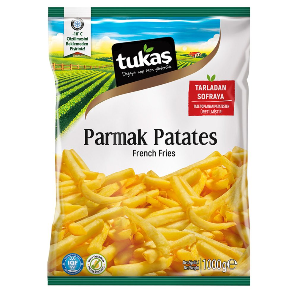 Tukaş Dondurulmuş Parmak Patates 1 Kg