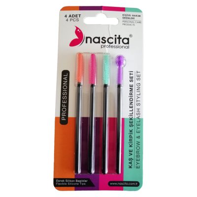 Nascita 4'lü Kaş ve Maskara Seti