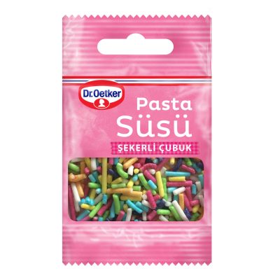 Dr.Oetker Pasta Süsü Şekerli Çubuk 10 G