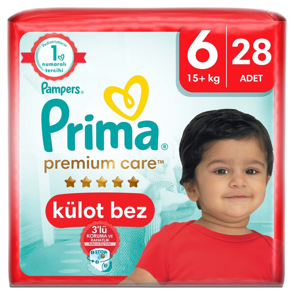 Prima Premium Care Külot Bez 6 Beden 13-19 Kg 28 Adet