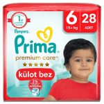 Prima Premium Care Külot Bez 6 Beden 13-19 Kg 28 Adet