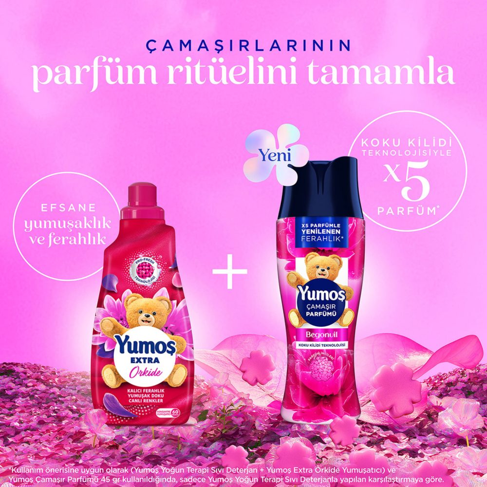 Yumoş Çamaşır Parfümü Begonvil 200 G