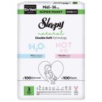 Sleepy Natural Double Soft 3 Midi 4-9 Kg 56'lı