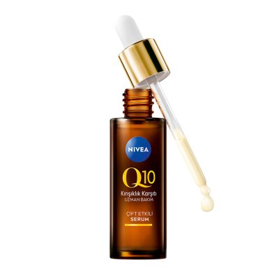 NIVEA Q10 Kırışıklık Karşıtı Çift Etkili Cilt Serumu 30 Ml