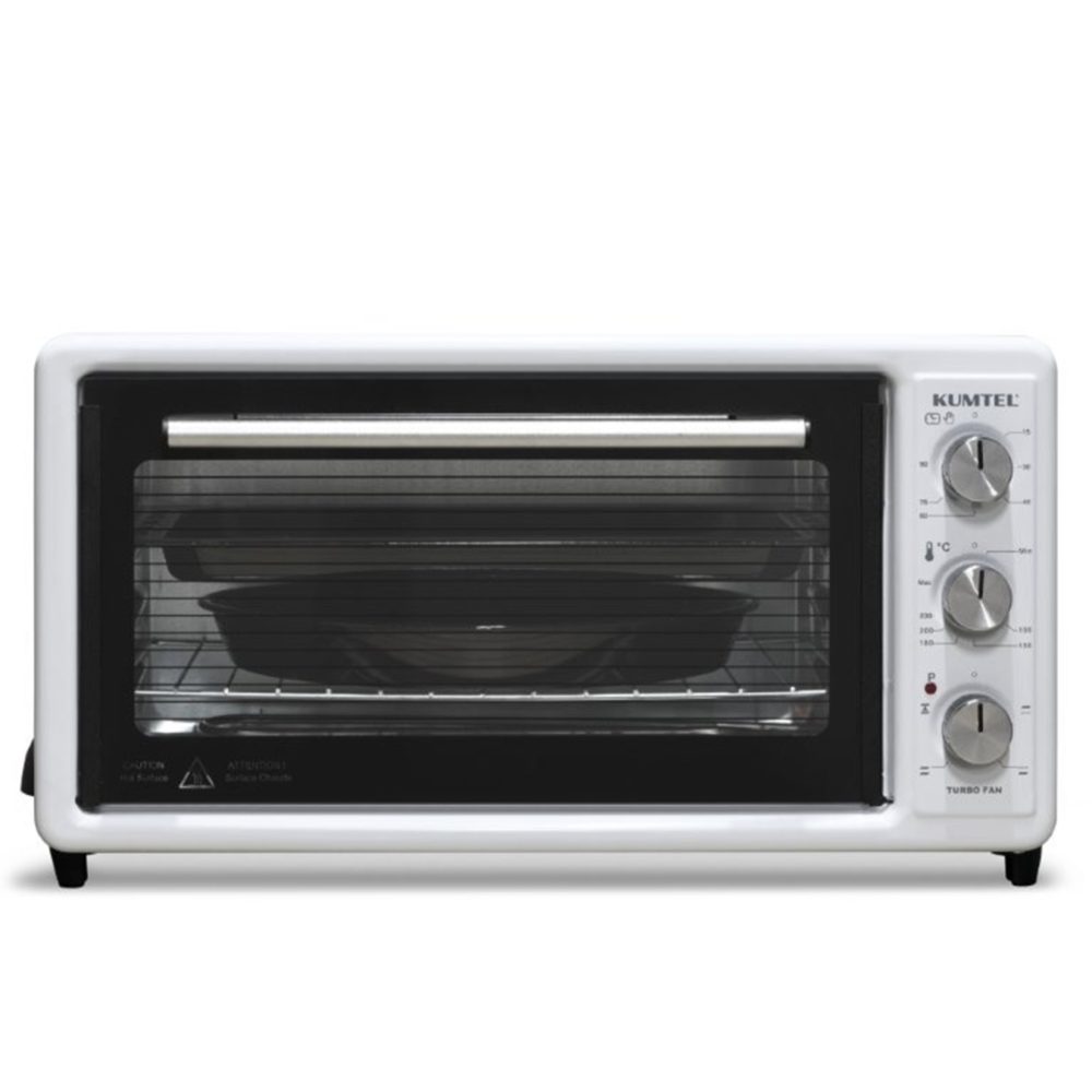 Kumtel Beyaz Turbo Mini Fırın LX-3525 40 L