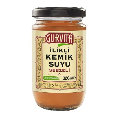 Gurvita İlikli Kemik Suyu Sebzeli 320 Ml