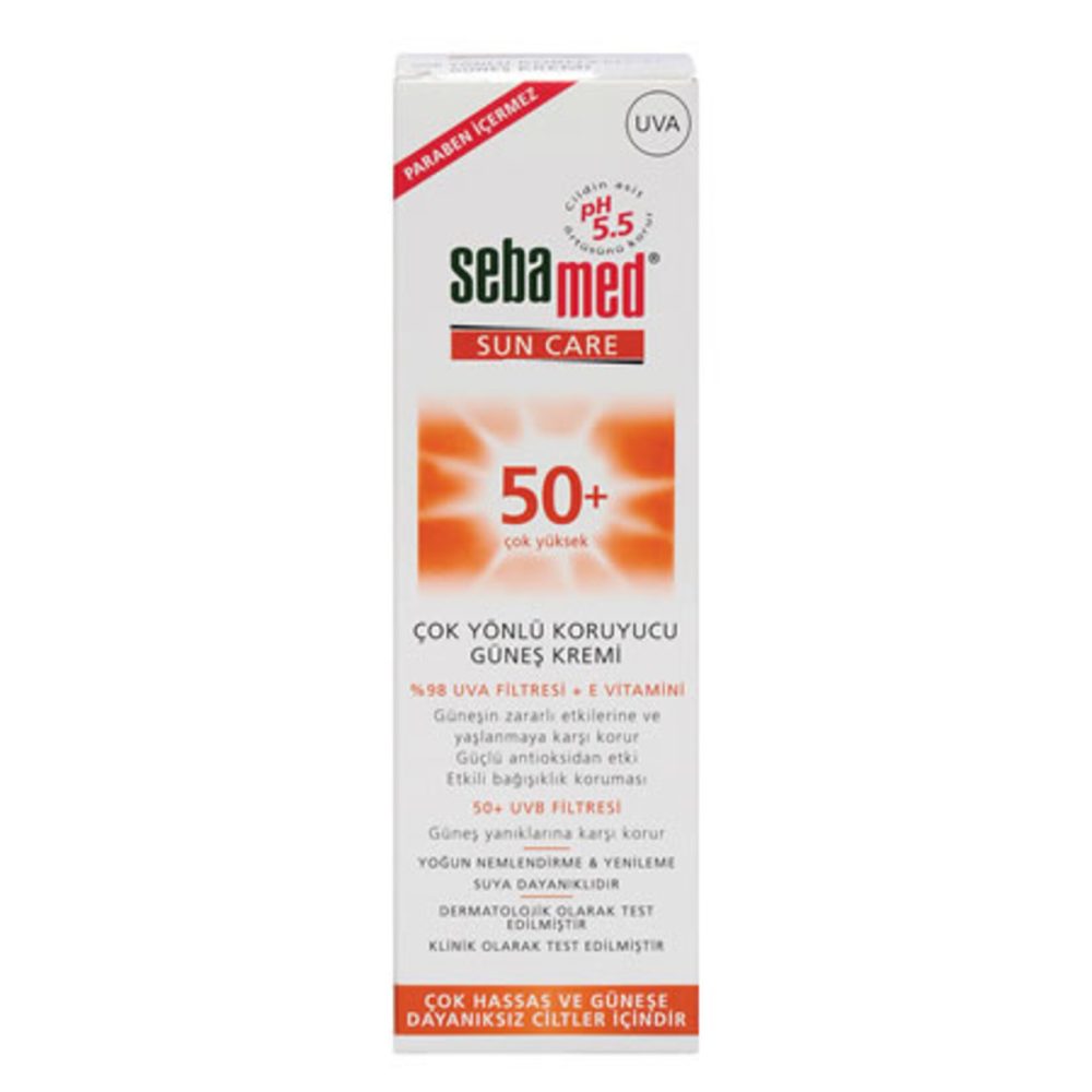 Sebamed Sun Care Çok Yönlü Koruyucu Güneş Kremi SPF 50 75 ml