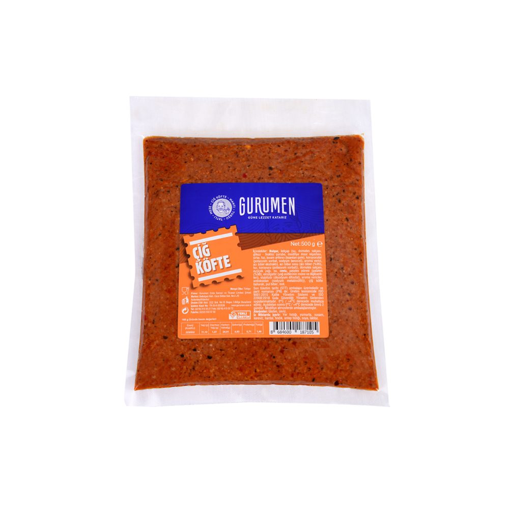 Gurumen Vakumlu Çiğ Köfte 500 G